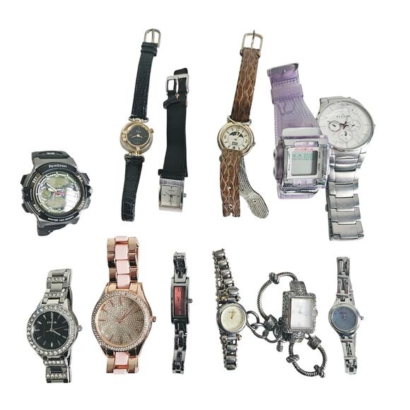 Reseller Lot Watch Bundle Miscellaneous Bulk Upcycle Project DIY Mixed Brands - Picture 1 of 6
